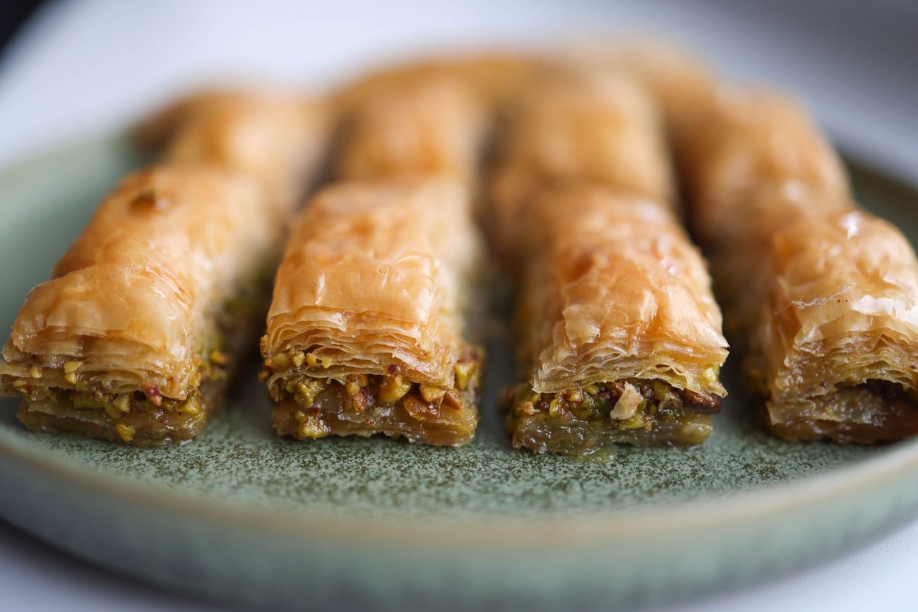 Baklava aux fruits secs et au miel
